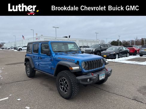 Used 2024 Jeep Wrangler Unlimited Rubicon w/ Technology Group image 1