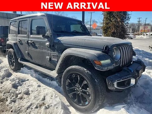 Used 2023 Jeep Wrangler Unlimited Sahara w/ Cold Weather Group image 1
