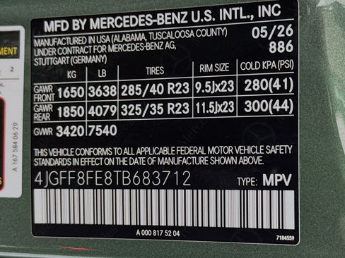 New 2026 Mercedes-Benz GLS 580 4MATIC image 25