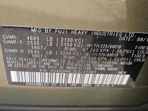 Used 2016 Subaru Outback 2.5i Limited image 17