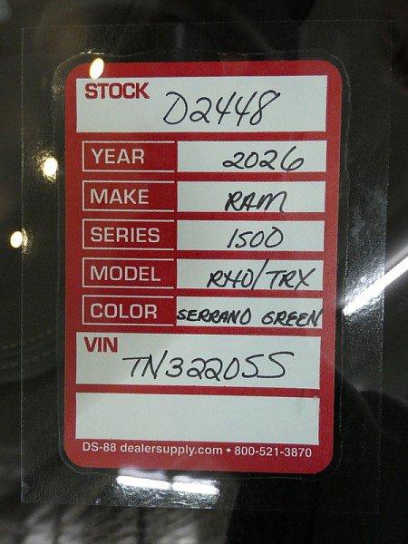 New 2026 RAM 1500 RHO AWD/4WD image 31