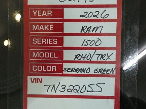 New 2026 RAM 1500 RHO AWD/4WD image 31