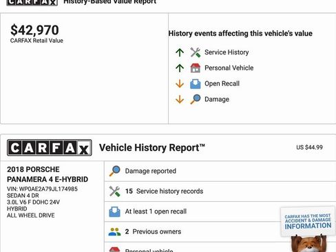 Used 2018 Porsche Panamera 4 w/ Premium Package Plus image 27