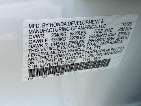 Certified 2026 Acura MDX w/ Technology Package AWD/4WD image 30
