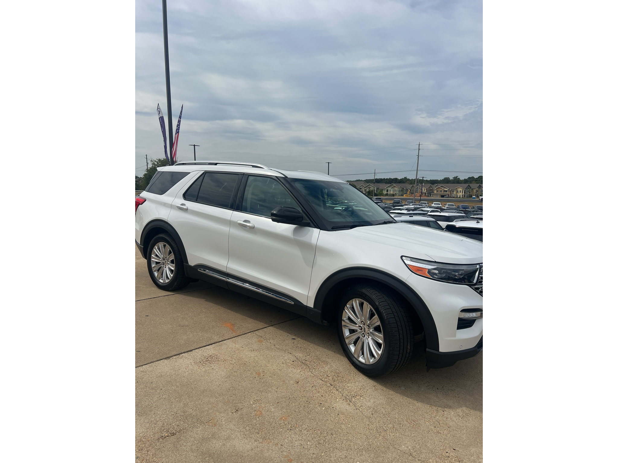 Used 2020 Ford Explorer Limited w/ Class III Trailer Tow Package RWD image 2