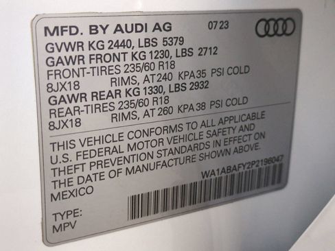 Used 2023 Audi Q5 Premium w/ Convenience Package AWD/4WD image 17