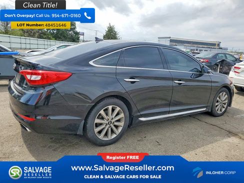 Used 2016 Hyundai Sonata Limited w/ Option Group 04 image 4