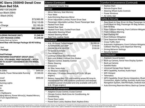Used 2025 GMC Sierra 2500 Denali w/ Max Trailering Package AWD/4WD image 7