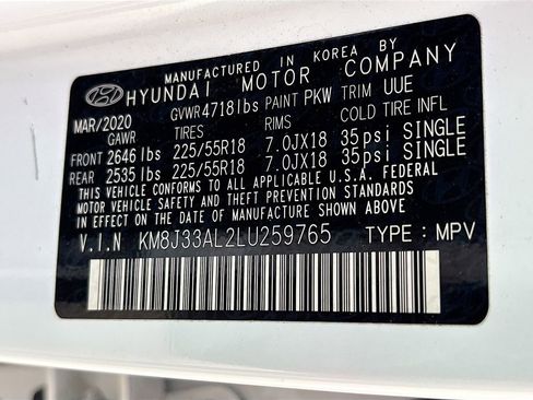 Used 2020 Hyundai Tucson Limited w/ Cargo Package image 31