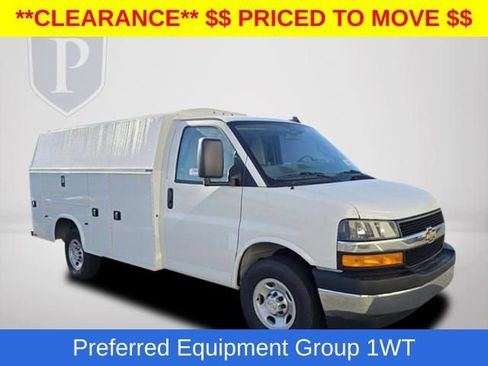 New 2025 Chevrolet Express 3500 w/ Power Convenience Package RWD image 2