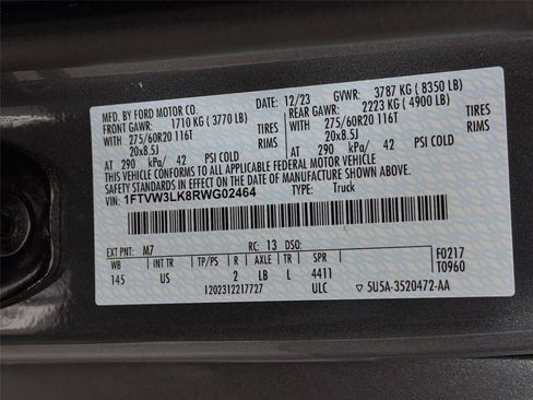 Used 2024 Ford F150 Lightning XLT AWD/4WD image 41