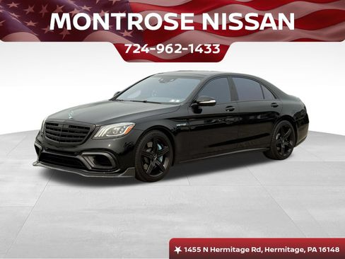 Used 2020 Mercedes-Benz S 63 AMG 4MATIC Sedan image 1