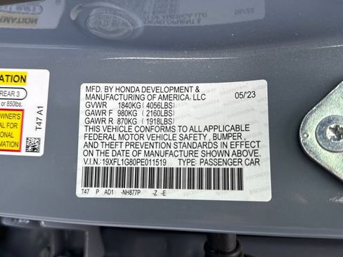 Used 2023 Honda Civic Sport Touring image 25