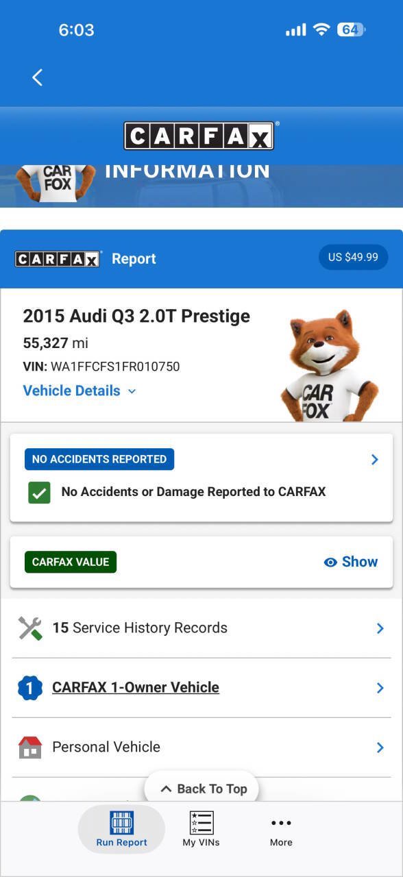 Used 2015 Audi Q3 2.0T Prestige FWD image 20
