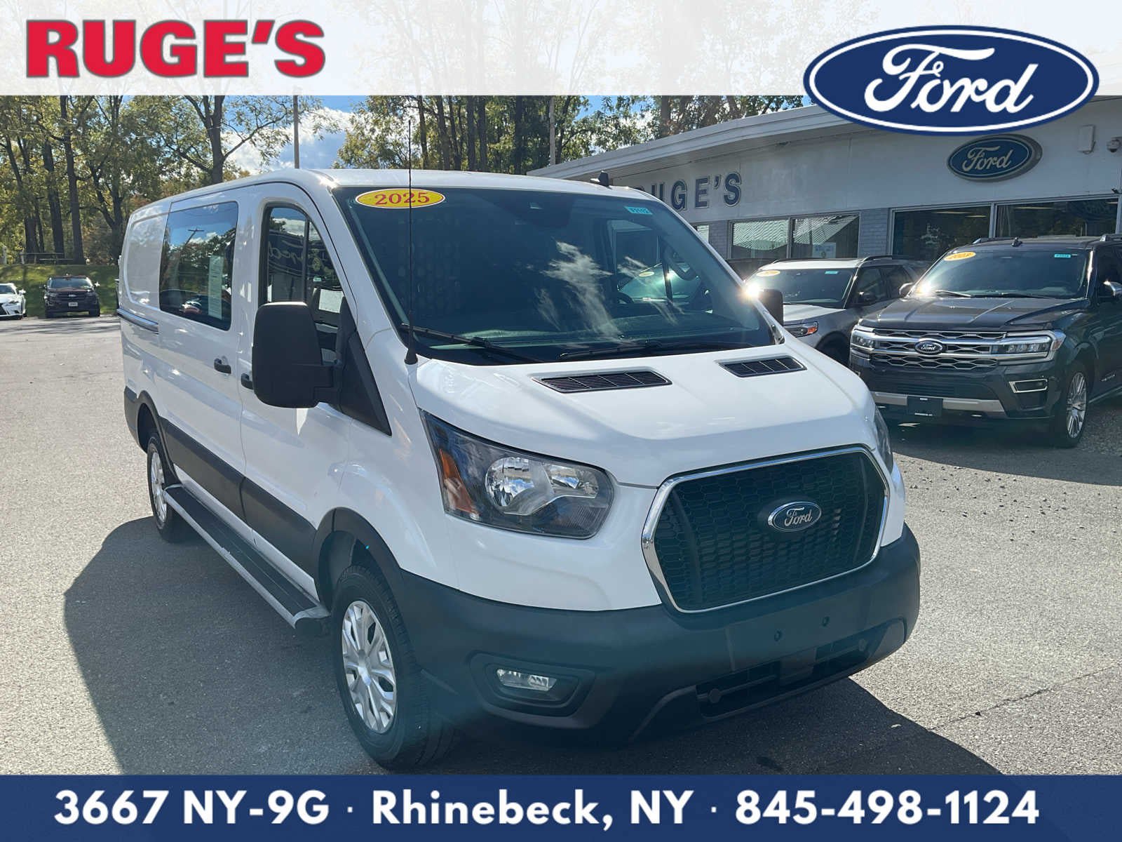 Used 2025 Ford Transit 250 Low Roof w/ Exterior Upgrade Package RWD image 1