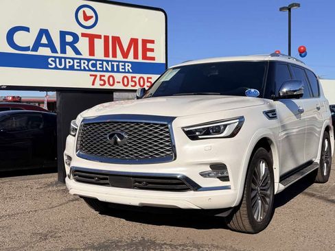 Used 2021 INFINITI QX80 Sensory w/ All-Season Package image 1