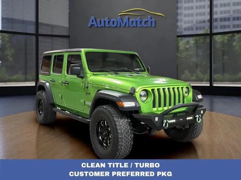 Used 2019 Jeep Wrangler Unlimited Sport S AWD/4WD image 1