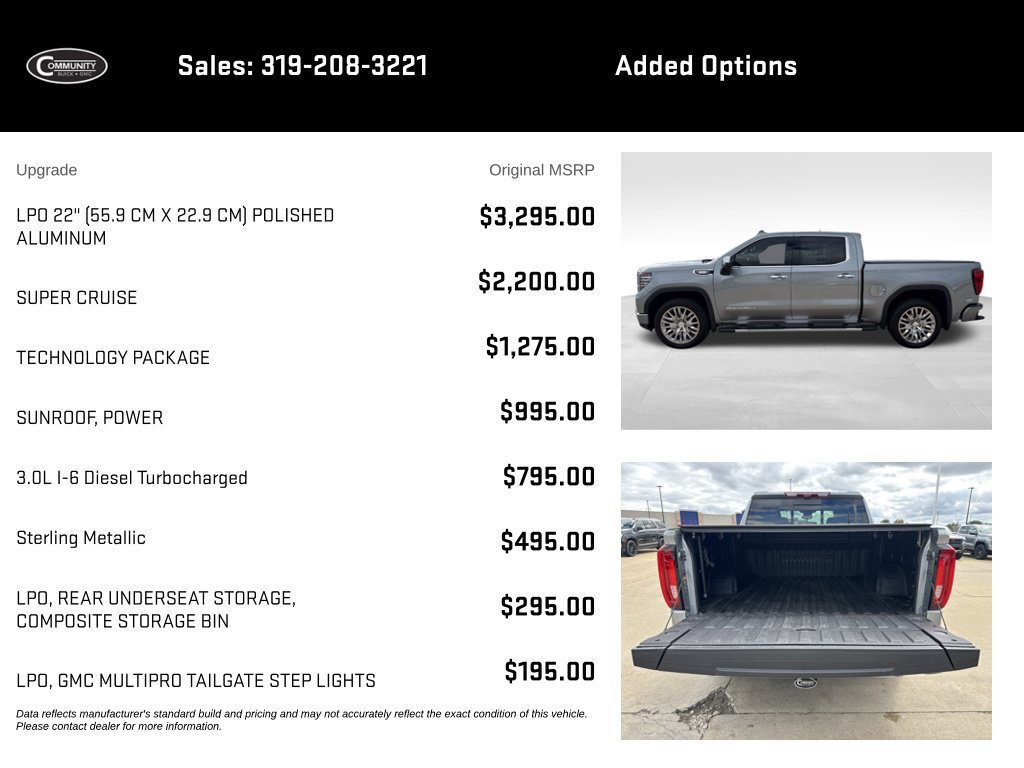 Certified 2024 GMC Sierra 1500 Denali w/ Technology Package AWD/4WD image 2