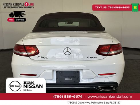 Used 2017 Mercedes-Benz C 300 4MATIC Cabriolet w/ Premium 1 Package image 10