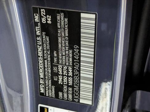 Certified 2023 Mercedes-Benz EQE 350+ SUV image 27