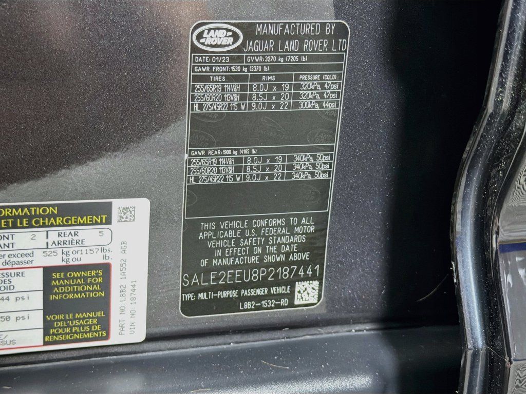 Used 2023 Land Rover Defender 110 X-Dynamic SE AWD/4WD image 35