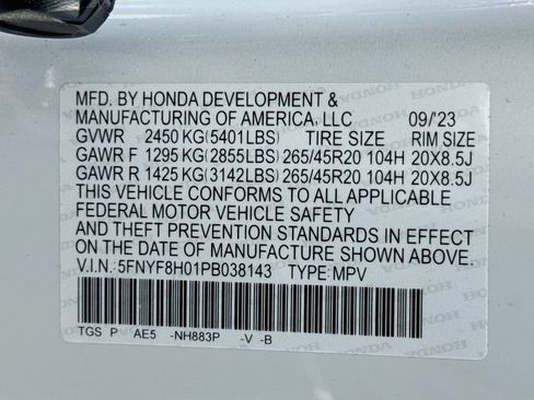 Used 2023 Honda Passport Elite image 40