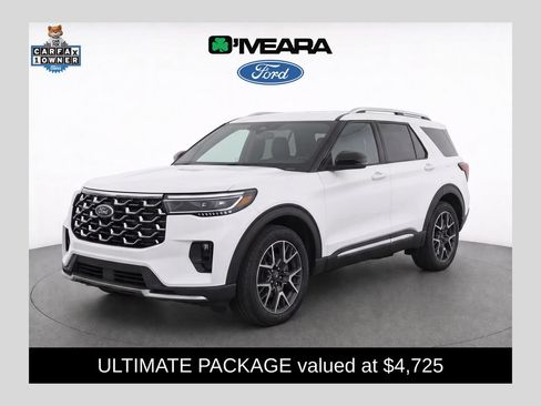 Used 2025 Ford Explorer Platinum w/ Ultimate Package AWD/4WD image 1