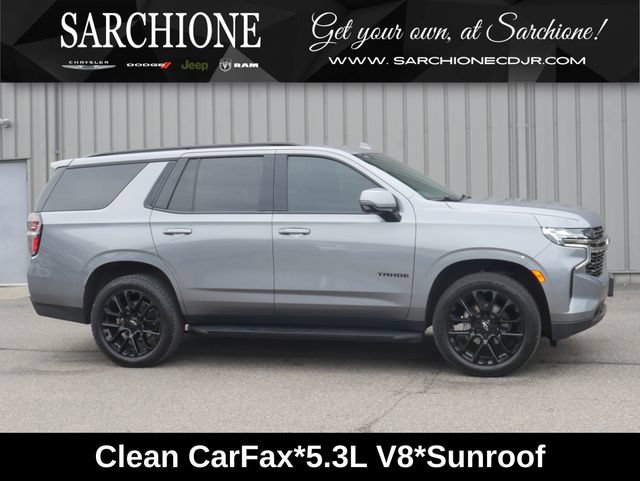 Used 2022 Chevrolet Tahoe RST w/ Luxury Package AWD/4WD image 1