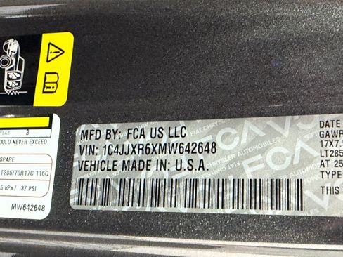 Used 2021 Jeep Wrangler Unlimited Rubicon 4xe w/ Steel Bumper Group AWD/4WD image 19