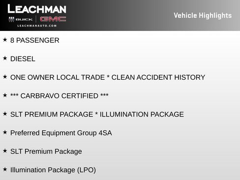 Certified 2021 GMC Yukon SLT w/ SLT Premium Package AWD/4WD image 7