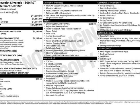 Used 2020 Chevrolet Silverado 1500 RST AWD/4WD image 4