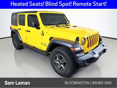 Used 2018 Jeep Wrangler Unlimited Sport S AWD/4WD image 1