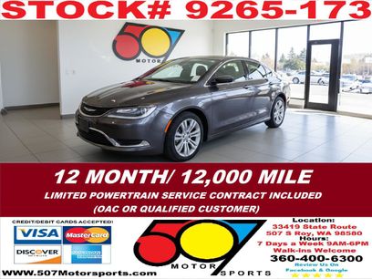 Used 2016 Chrysler 200 Limited w/ Convenience Group
