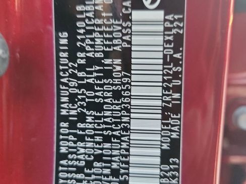 Certified 2022 Toyota Corolla LE image 36