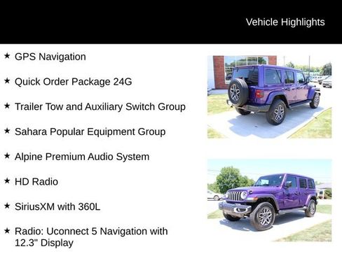 New 2026 Jeep Wrangler Unlimited Sahara AWD/4WD image 3