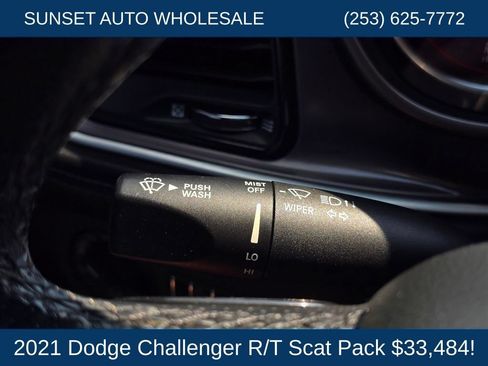 Used 2021 Dodge Challenger R/T Scat Pack w/ Dynamics Package RWD image 35