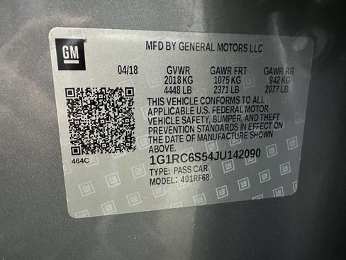 Used 2018 Chevrolet Volt LT w/ Comfort Package image 30