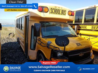 Used 2012 Chevrolet Express 3500 w/ School Bus Package