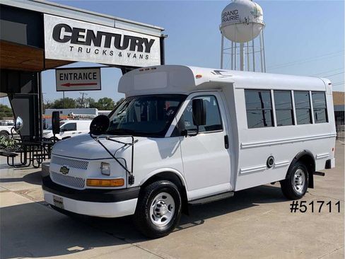 Used 2014 Chevrolet Express 3500 Cutaway Van w/ School Bus Package image 1