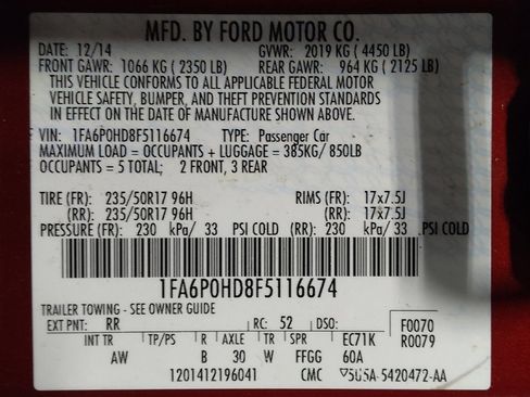 Used 2015 Ford Fusion SE image 33