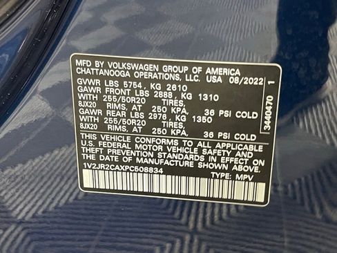 Used 2023 Volkswagen Atlas SE image 35