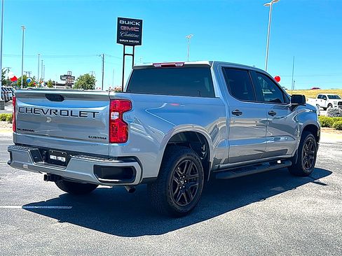 Used 2025 Chevrolet Silverado 1500 Custom w/ Turbomax Blackout Package RWD image 8