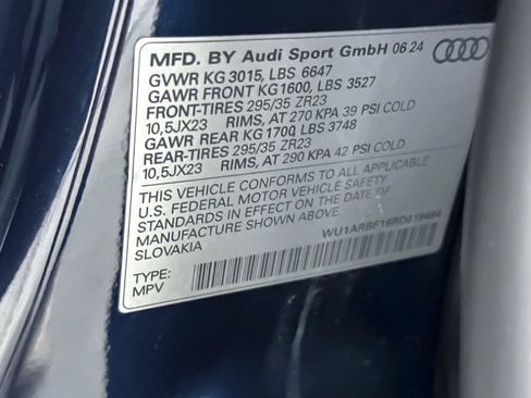 Used 2024 Audi RS Q8 w/ Executive Package AWD/4WD image 28