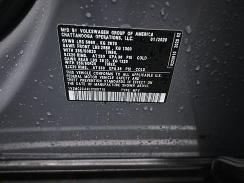 Used 2020 Volkswagen Atlas Cross Sport SEL image 19