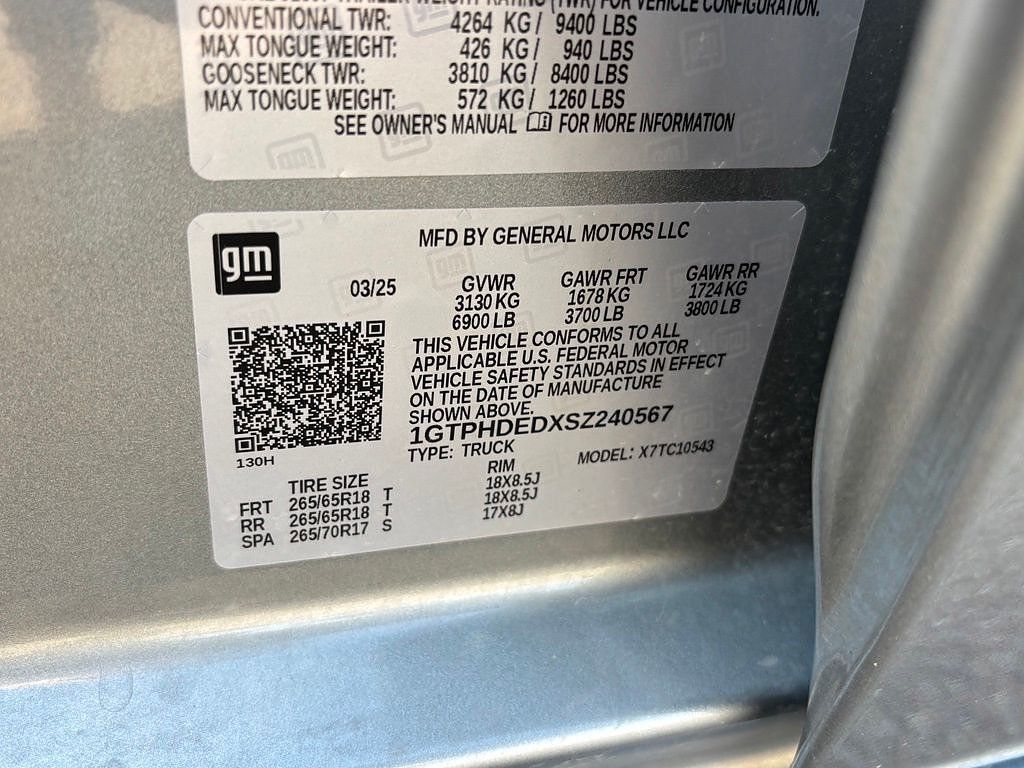 Used 2025 GMC Sierra 1500 SLT RWD image 28