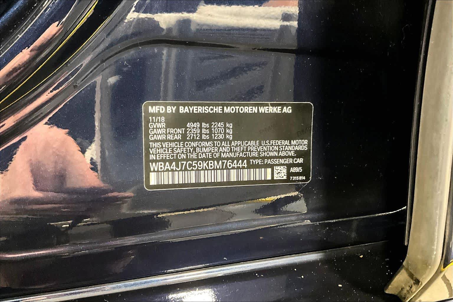 Used 2019 BMW 440i Gran Coupe xDrive w/ Convenience Package AWD/4WD image 32