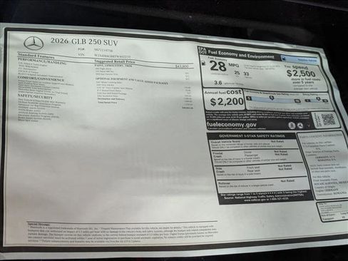 New 2026 Mercedes-Benz GLB 250 GLB 250 image 18