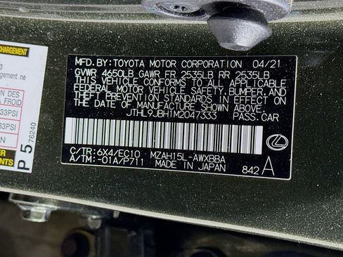 Certified 2021 Lexus UX 250h w/ Accessory Package (Z2) image 34