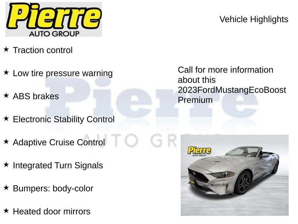 Used 2023 Ford Mustang Premium RWD image 14