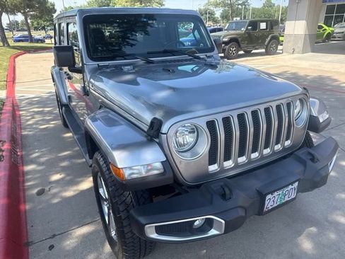 Used 2020 Jeep Wrangler Unlimited Sahara AWD/4WD image 1